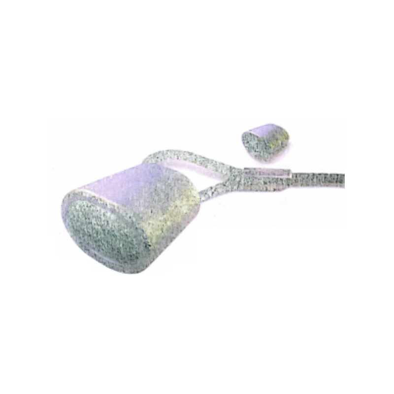 Ovale Stahlhülsen für Drahtseile (kohlenstoffarmer Stahl, 5/16"–1-1/4")